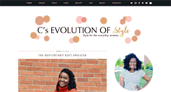 Desktop Screenshot of csevolutionofstyle.com